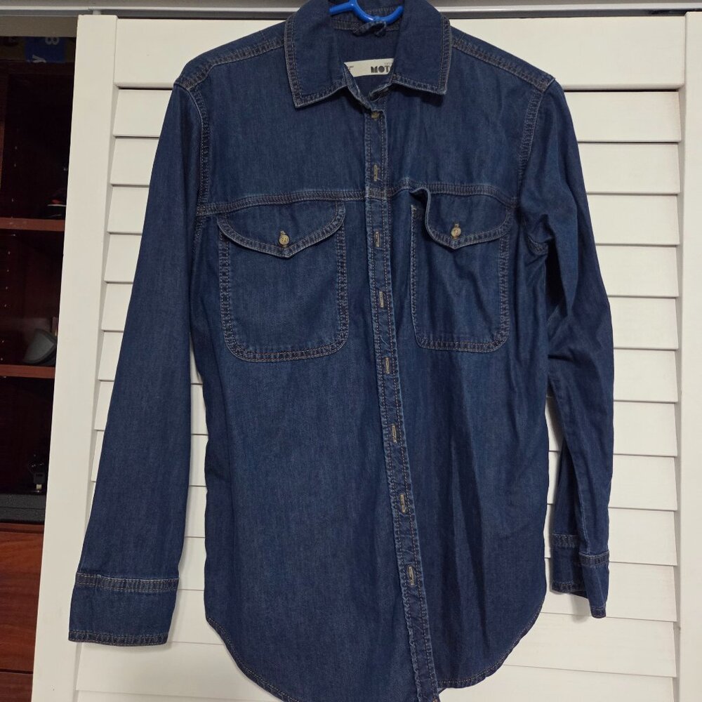 Topshop Jean button up